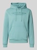 Jack & Jones Hoodie met labelprint Petrol