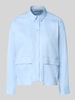 Smith and Soul regular fit overhemdblouse van katoenmix Lichtblauw
