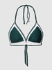 Banana Moon Bikinitop in two-tone-stijl, model 'BLUCO' Donkergroen