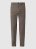 Selected Homme Slim Tapered Fit Hose mit Stretch-Anteil Modell 'York' Offwhite