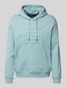 Karl Lagerfeld Hoodie mit Label-Stitching Hellblau