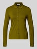 Marc O'Polo Regular Fit Langarmbluse aus Viskose-Mix Hellgruen
