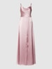 Laona Abendkleid mit Wasserfall-Ausschnitt Rosé