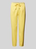 B.Young Spodnie materiałowe o skróconym kroju tapered fit model ‘RIZET’ Żółty