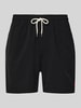Polo Ralph Lauren Underwear Zwembroek met elastische band en labelstitching Zwart