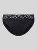 Hanro Slip mit Spitze Modell 'MOMENTS' Black