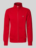 Gant Regular Fit Sweatjacke mit Label-Stitching Modell 'SGIELD' Rot