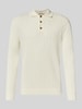 ONLY & SONS koszulka polo o kroju regular fit z mieszanka bawełny model 'MOON' Złamany biały