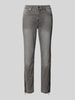 MAC Skinny Fit Jeans im 5-Pocket-Design Mittelgrau