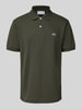 Lacoste Regular fit poloshirt van puur katoen Olijfgroen