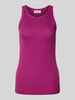 Marc O'Polo Slim fit tanktop van puur katoen Fuchsia
