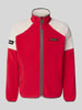 Berghaus Fleecejacke mit Zweiwege-Reißverschluss Rot