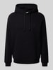 Armedangels Hoodie mit Label-Stitching Modell 'PAARLO' Black