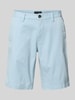 Marc O'Polo Regular Fit Shorts aus weichem Baumwoll-Mix Modell 'RESO JOGGER' Bleu