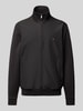 Tommy Hilfiger Regular fit blouson van katoenmix  Zwart