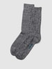 Levi's® Socken mit Label-Details im 2er-Pack Modell 'BASKET' Mittelgrau Melange