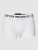 Emporio Armani Nauwsluitende boxershort met logoband Wit