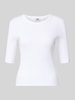 DRYKORN T-Shirt in Ripp-Optik Modell 'SELAY' Weiss