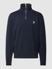 Tommy Hilfiger Sweatshirt mit Stehkragen Marine