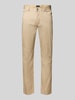 Christian Berg Men Regular Fit Chino im 5-Pocket-Design Sand