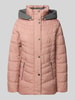 FUCHS SCHMITT Jacke in Stepp-Optik mit Kapuze Rose