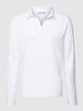 Tiger Of Sweden Poloshirt met zijsplitten Wit