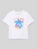 Name It T-Shirt mit Motiv-Print Modell 'JASSA' Weiss