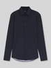 BOSS Slim Fit Businesshemd mit Kentkragen Modell 'P-HANK-K_261' Marine