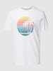 Christian Berg Men T-Shirt mit Motiv-Print Weiss