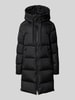 Rich & Royal Steppmantel mit Daunen-Federn-Füllung und Zweiwege-Reißverschluss Black