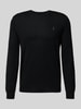 Polo Ralph Lauren Gebreide pullover van merinowol Zwart