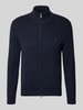 Polo Ralph Lauren Strickjacke mit Reißverschluss Marine Melange