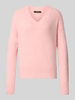 Weekend Max Mara Comfort fit gebreide pullover van wolmix, model 'VISITA' Lichtroze