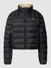 Calvin Klein Jeans Steppjacke mit Label-Detail Black