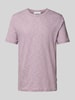 Armedangels Regular Fit T-Shirt aus reiner Baumwolle Flieder