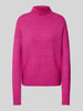 Christian Berg Woman Regular Fit Strickpullover mit Woll-Anteil Fuchsia