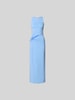 Rabanne Maxikleid mit Cut-Out Hellblau