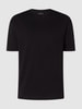 Drykorn T-Shirt aus Baumwolle Modell 'Tommy' Schwarz