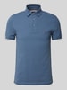 Tommy Hilfiger Slim Fit Poloshirt mit Logo-Stitching Modell '1985' Jeansblau