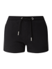 Superdry Sweatshorts aus Baumwollmischung  Schwarz