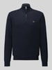 GANT Pullover aus reiner Wolle Hellblau Melange