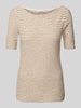 Marc O'Polo Regular fit T-shirt van puur katoen Beige