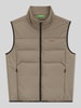 BOSS Green Regular Fit Weste mit Stehkragen Modell 'OW_Urbanex' Sand