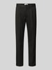 Marc O'Polo DENIM Regular Fit Bundfaltenhose mit Viskose-Anteil Black