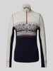 Dale of Norway Gebreide pullover met binnenstebuitennaden, model 'MORITZ' Wit