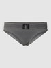 Calvin Klein Underwear Figi bikini ze wzorem w paski Czarny