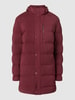 Pierre Cardin Steppjacke mit Kapuze - 'Futureflex' Bordeaux