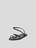 Ancient Greek Sandals Pantoletten mit Pinschließe Schwarz