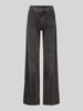 Angels Flared Jeans mit aufgesetzten Taschen Modell 'LIZ SMART BUCKLE' Dunkelgrau