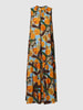 Weekend Max Mara Midi-jurk met opstaande kraag, model 'VERDUN' Lichtblauw